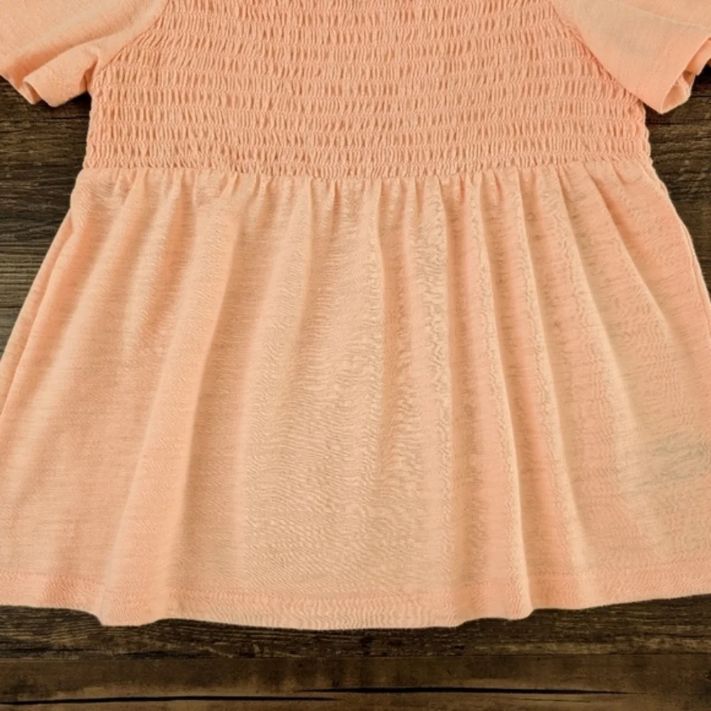 Old Navy Peach Blouse Top
